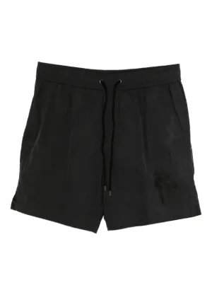 LOEWE レザー ショートパンツ | ブラック | FARFETCH JP