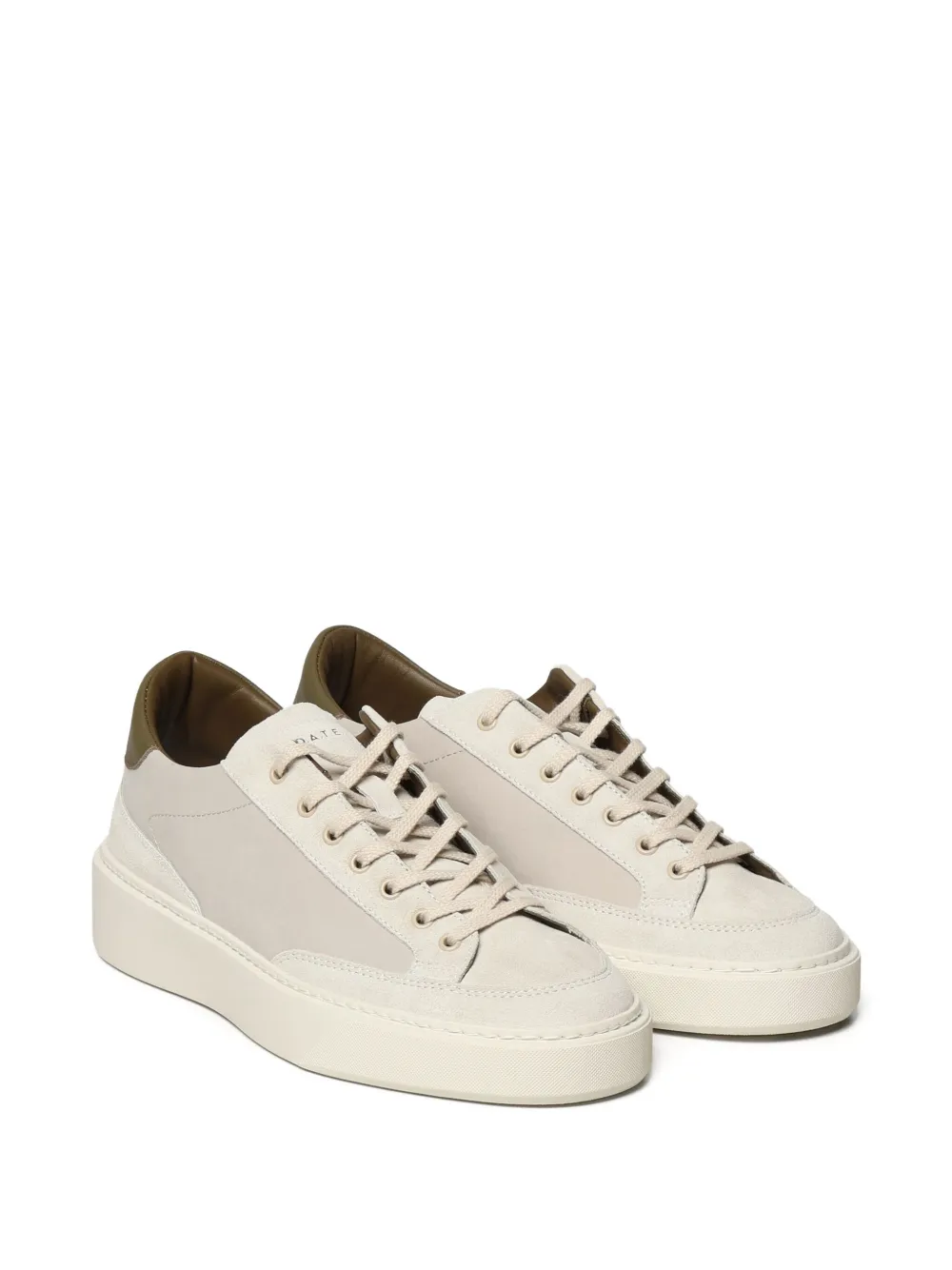 D.A.T.E. suede leather panel sneakers Beige