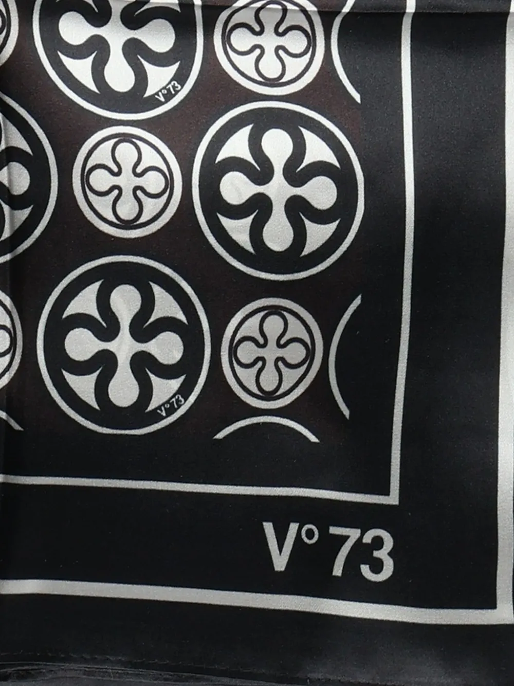 V°73 patterned silk scarf | Image 2