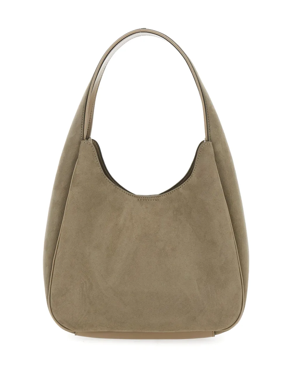 Stella McCartney Suède shopper met logo Beige
