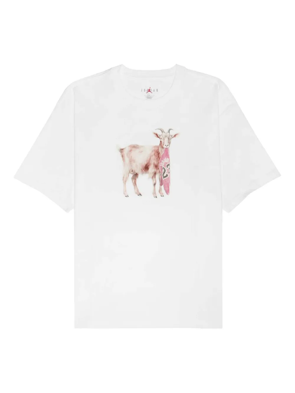 Nike T-shirt met print Wit