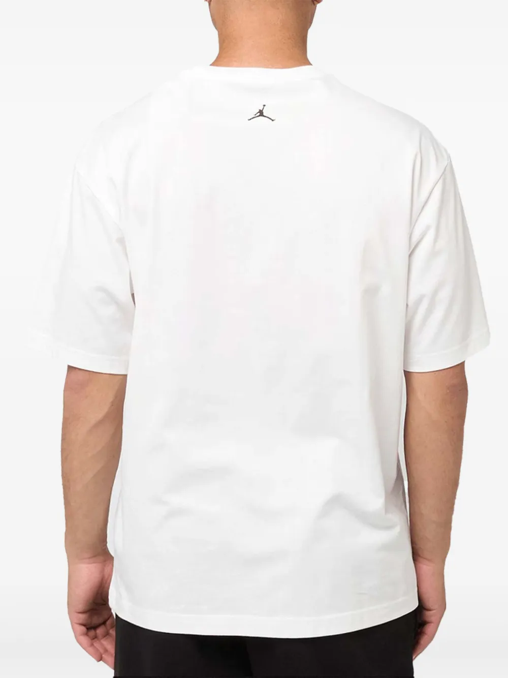 Nike T-shirt met print Wit