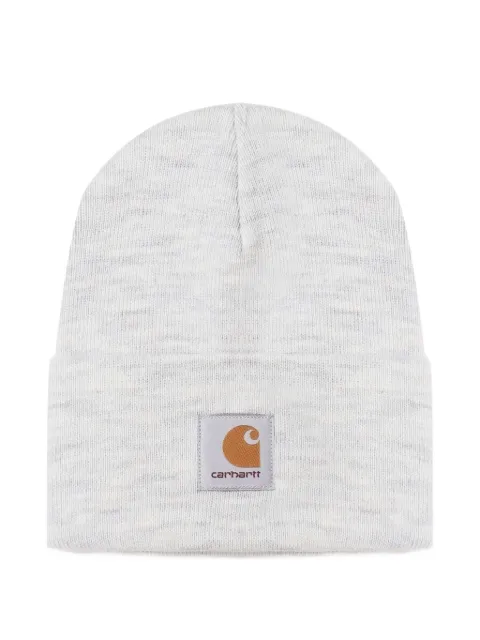 Carhartt WIP logo-patch beanie hat 