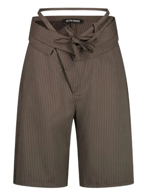 Ottolinger stripe-pattern shorts