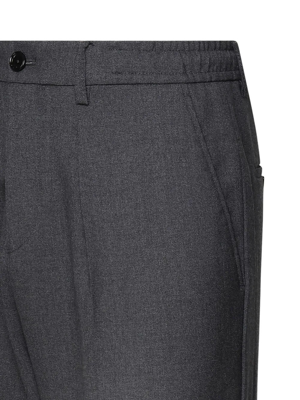 BE ABLE Dominique broek met geplooide zak Grijs