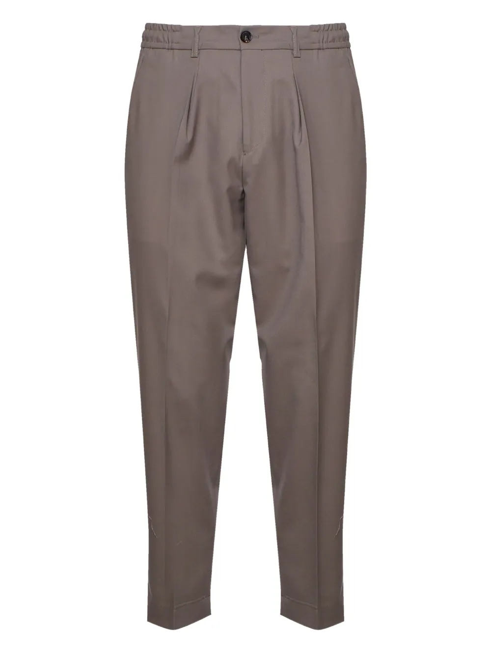 BE ABLE Broek met elastische taille Bruin