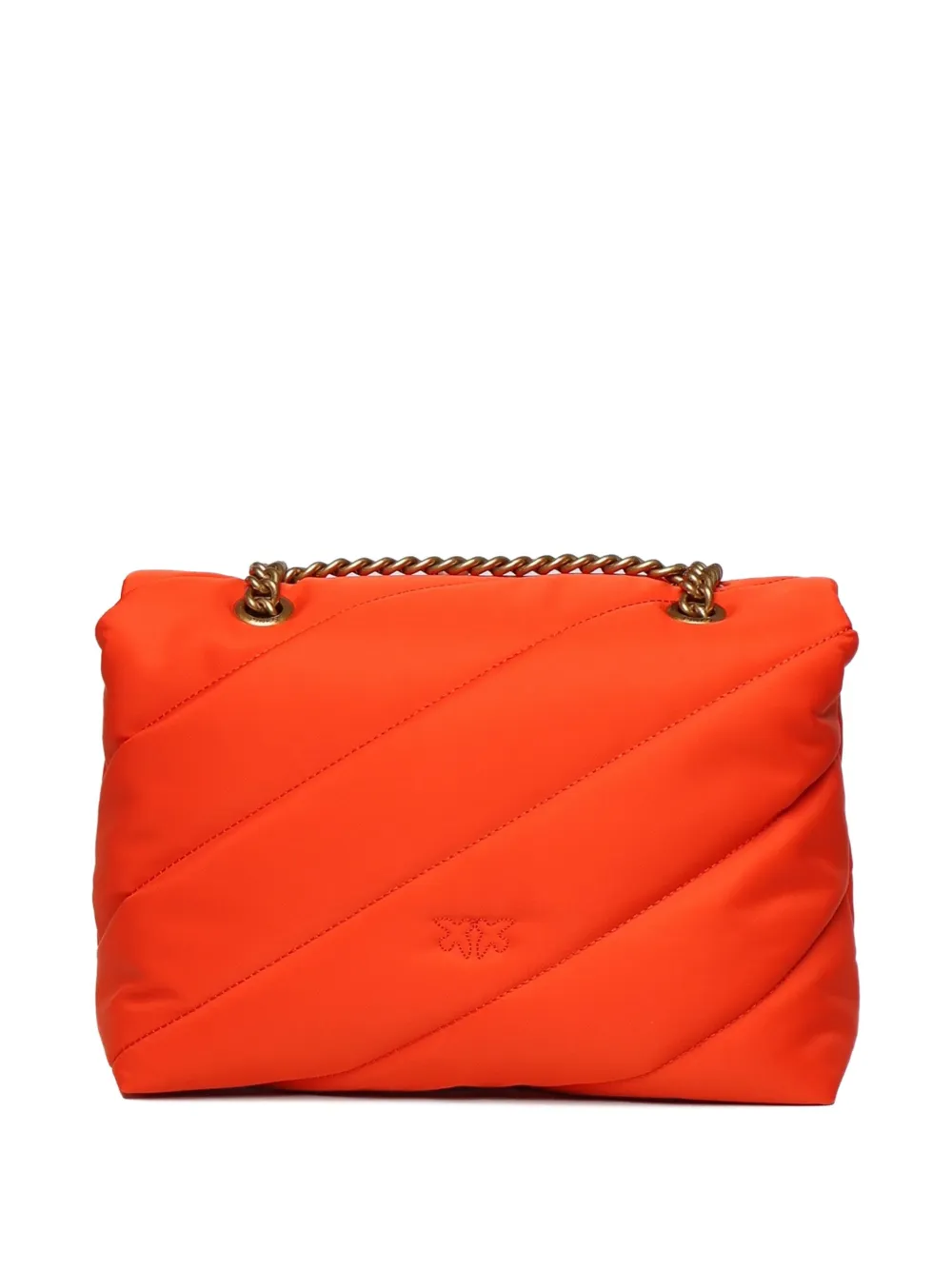 PINKO Love gewatteerde crossbodytas met omslag Rood