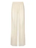 PINKO sequin-mesh trousers - Neutrals