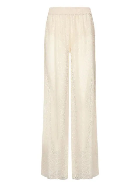 PINKO Hose aus Mesh mit Pailletten