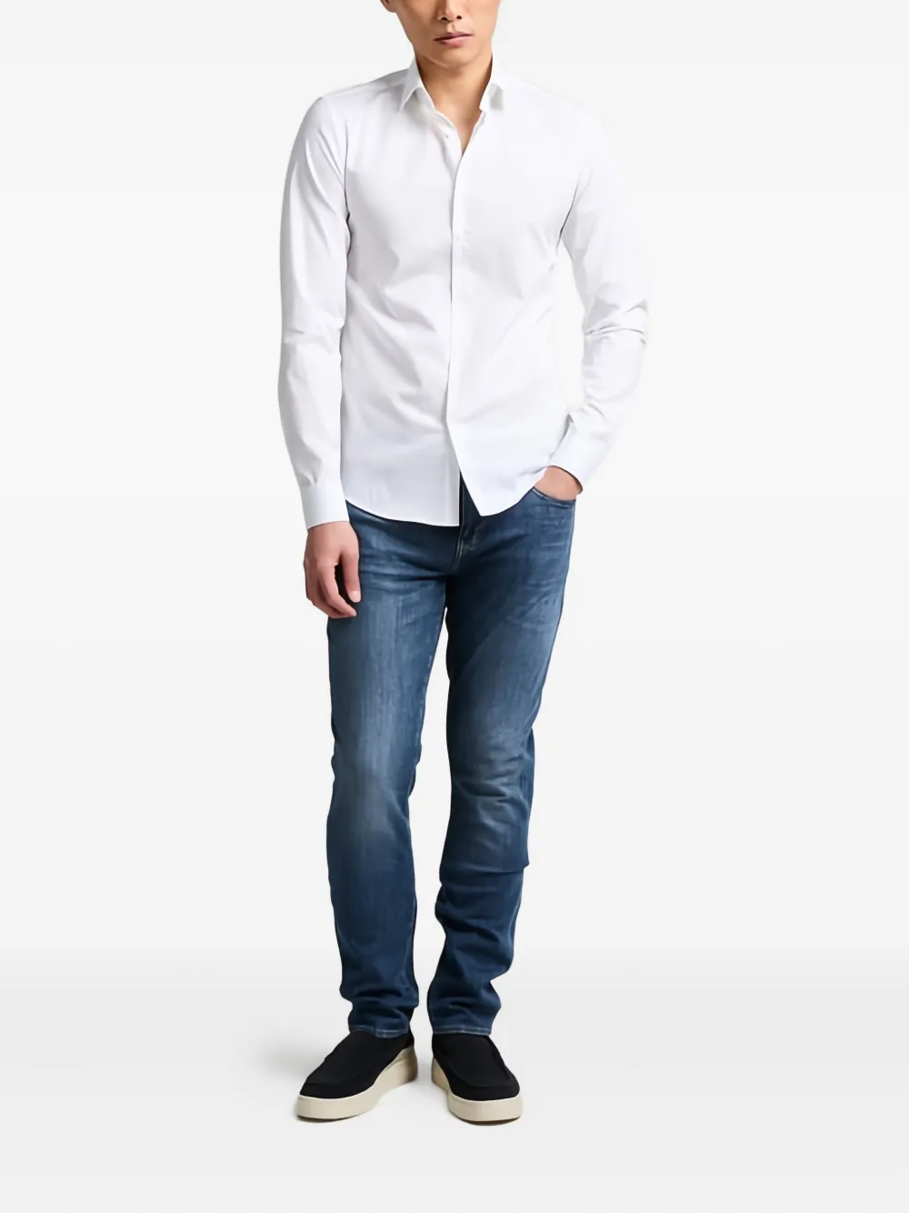 Calvin Klein long-sleeve button-down shirt | Image 2