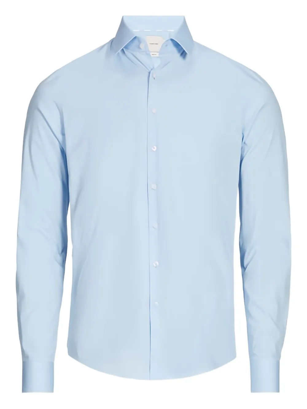 Calvin Klein Long-sleeve Button-down Shirt In Blue