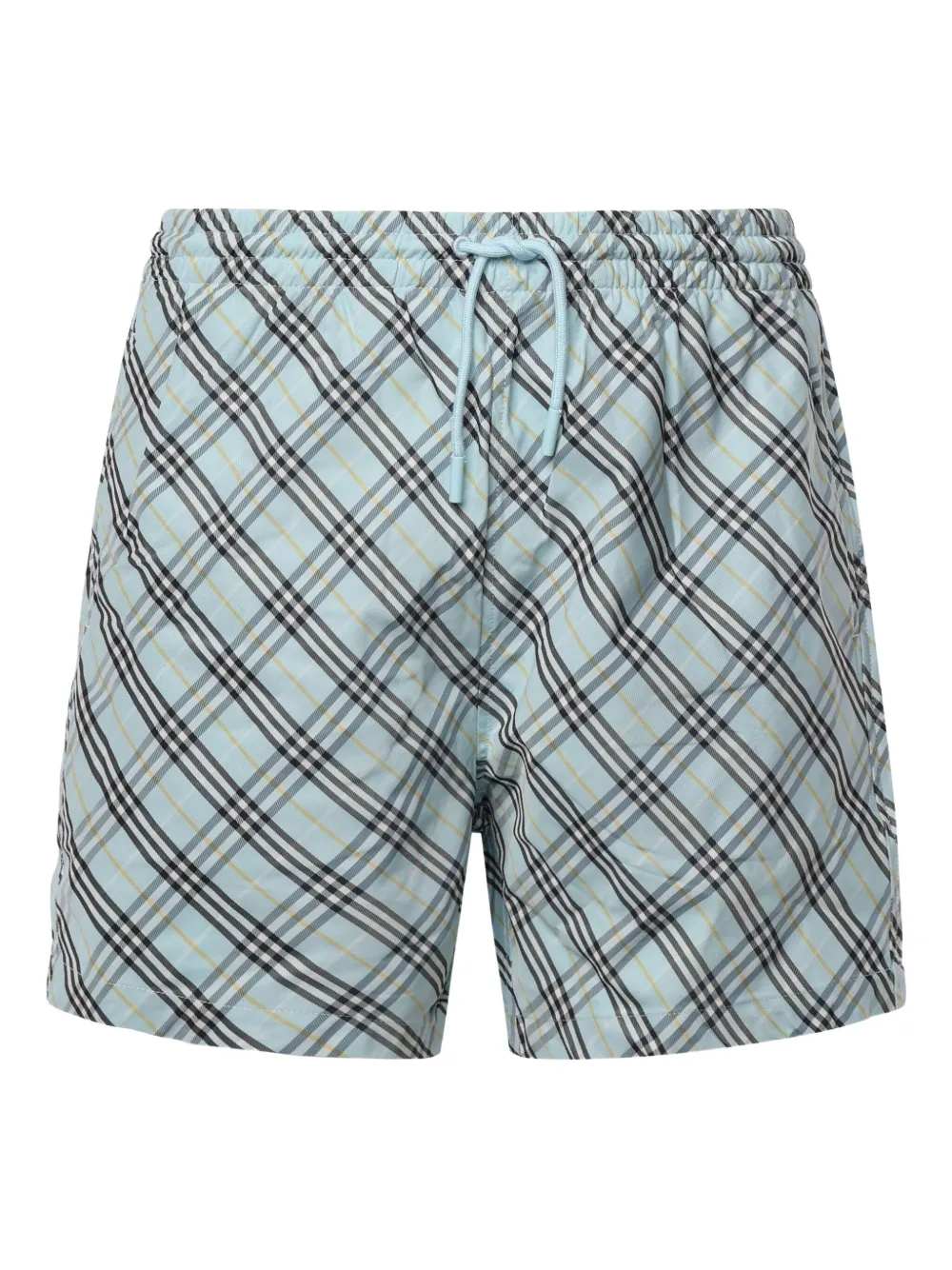Burberry Zwembroek met trekkoord Blauw