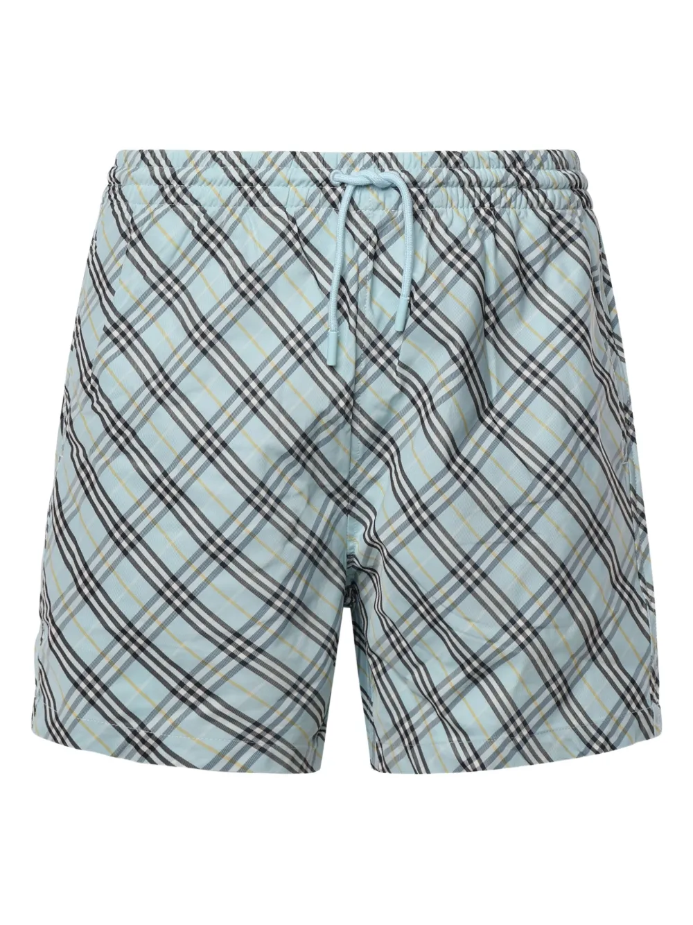 Burberry Zwembroek met trekkoord Blauw