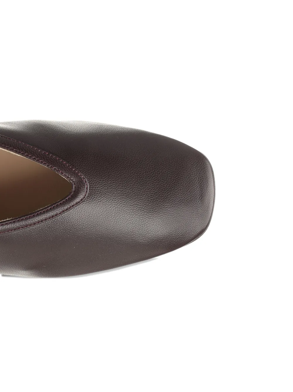 Le Monde Beryl block-heel pumps Brown