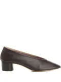 Le Monde Beryl block-heel pumps - Brown