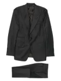 TOM FORD Sharkskin Shelton wool suit - Grey