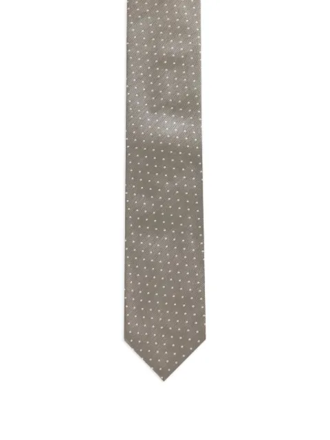TOM FORD polka-dot silk tie