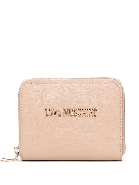 Love Moschino zip-closure logo-detail wallet