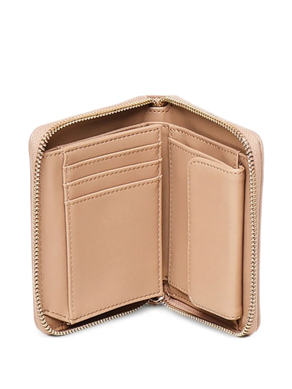 Love Moschino Portemonnee met rits en logodetail Roze