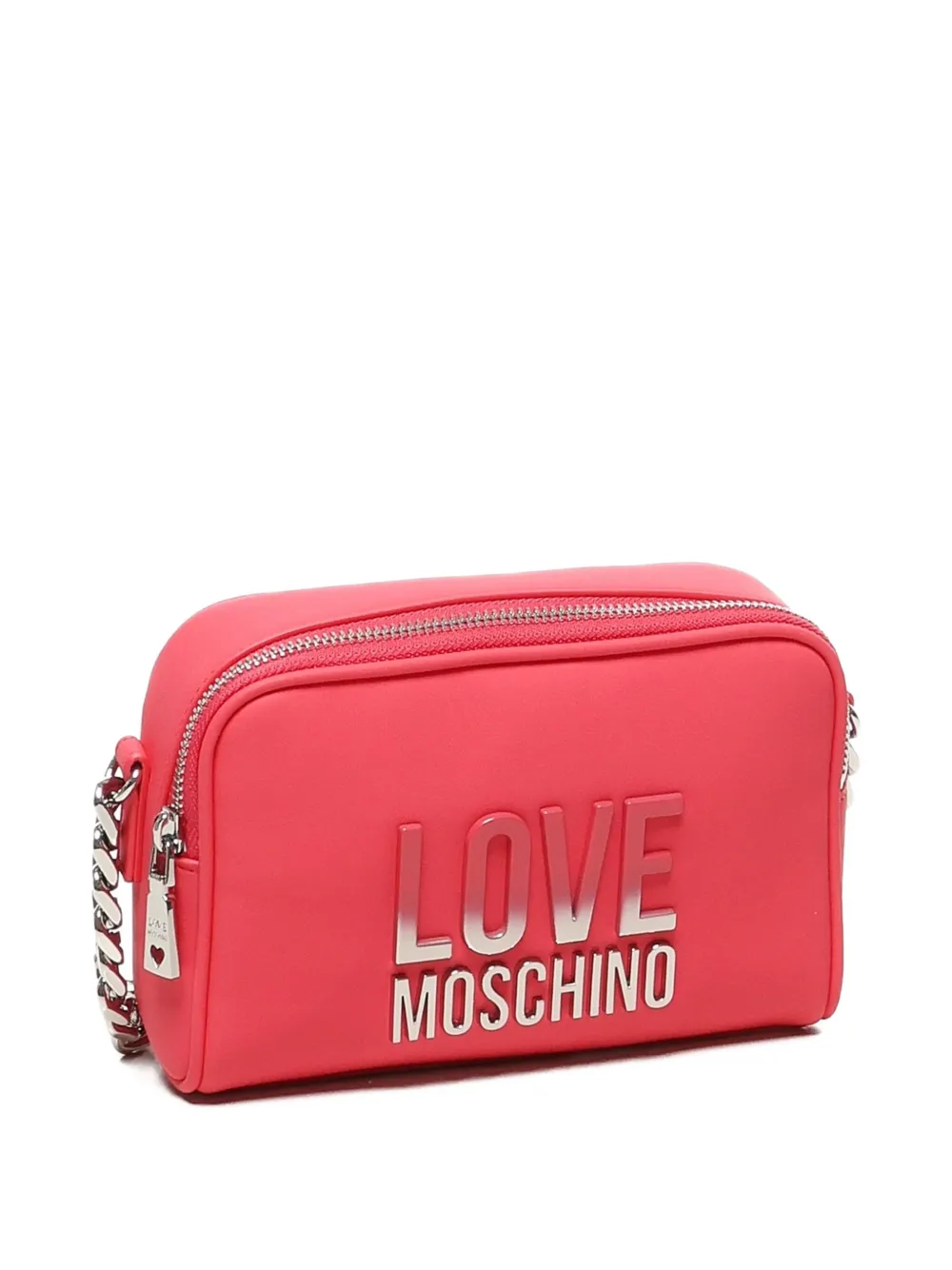 Love Moschino Schoudertas met logoplakkaat Roze