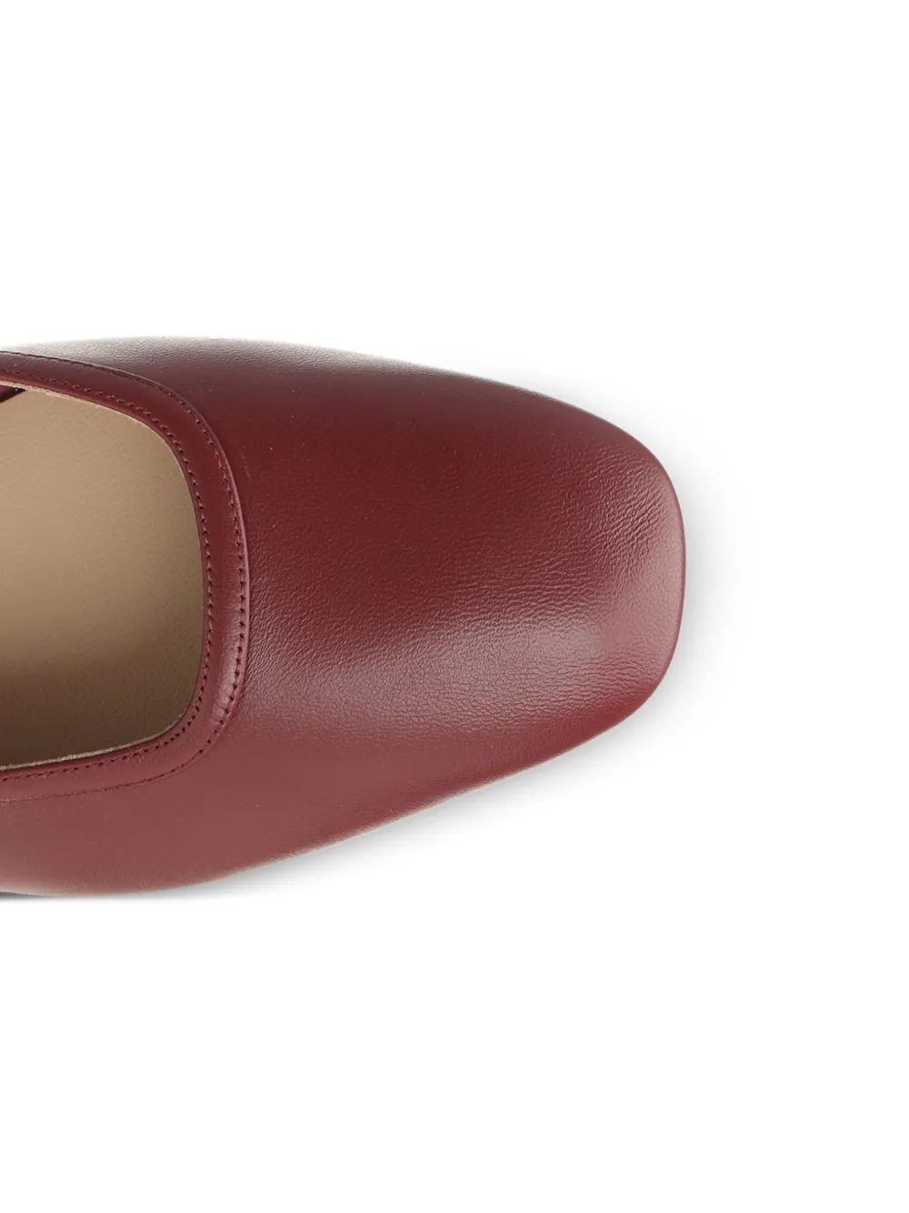 Le Monde Beryl buckle-strap ballet flats Brown