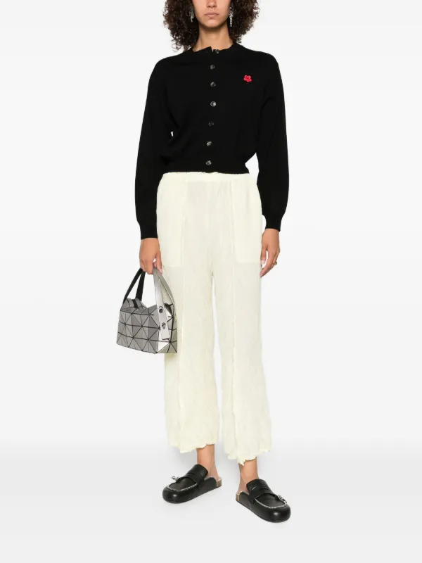 Kenzo Boke Flower Buttoned Cardigan | Black | FARFETCH