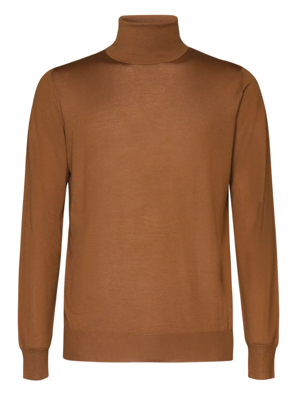 Mauro Ottaviani high-neck wool sweater | Brown | Image 1