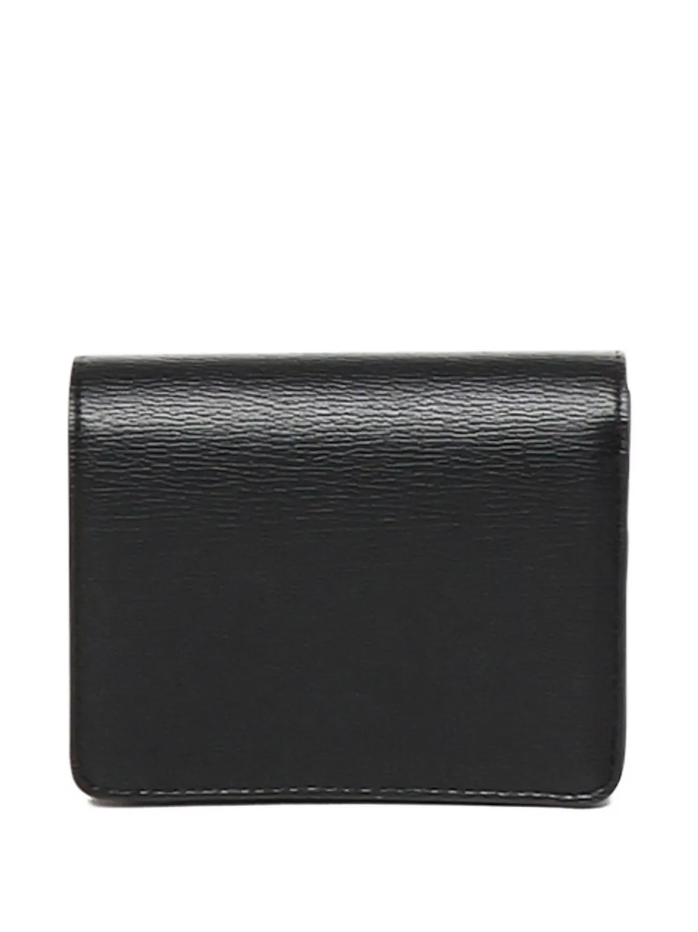 Love Moschino Portemonnee met logoplakkaat en studs Zwart