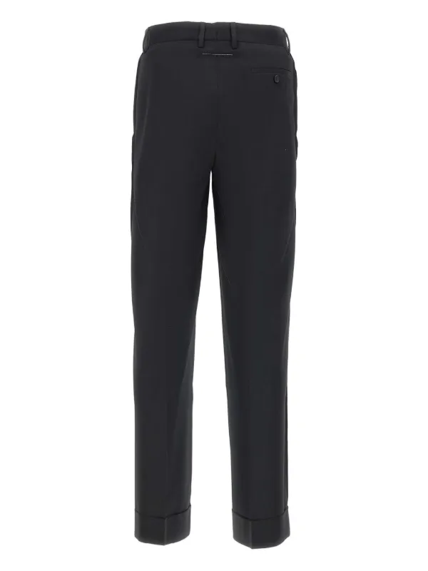 【送料&関税込】MM6 Maison Margiela Virgin Wool Blend Pants MM6 Maison Margiela Virgin wool-blend Trousers | Black