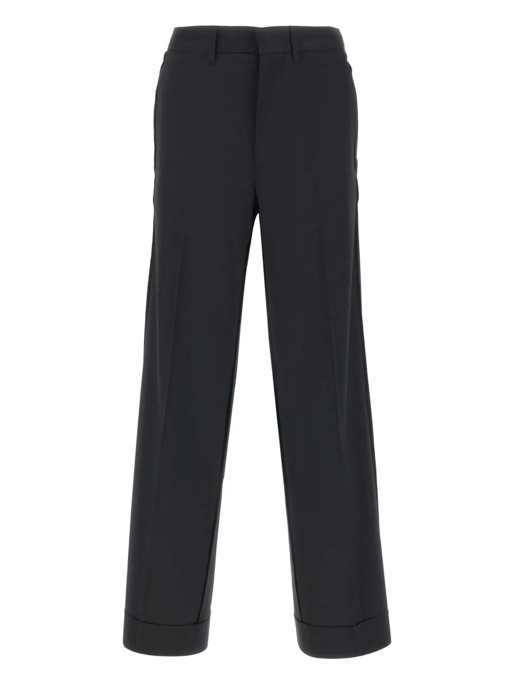 MM6 Maison Margiela Broek van scheerwolblend Zwart