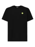 BARROW bear-embellished crew-neck T-shirt - Black