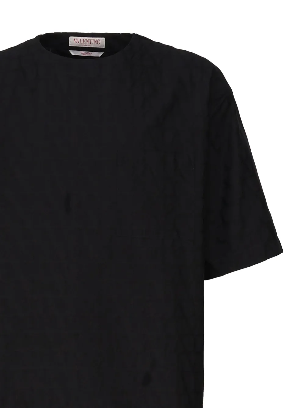 Valentino Garavani Katoenen poloshirt Zwart