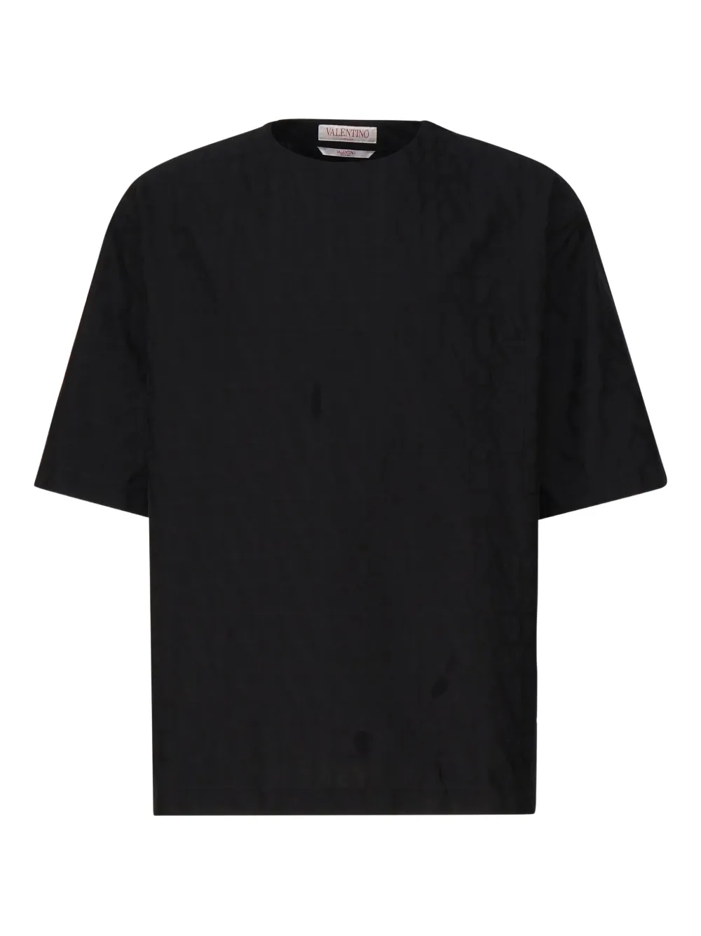 Valentino Garavani Katoenen poloshirt Zwart
