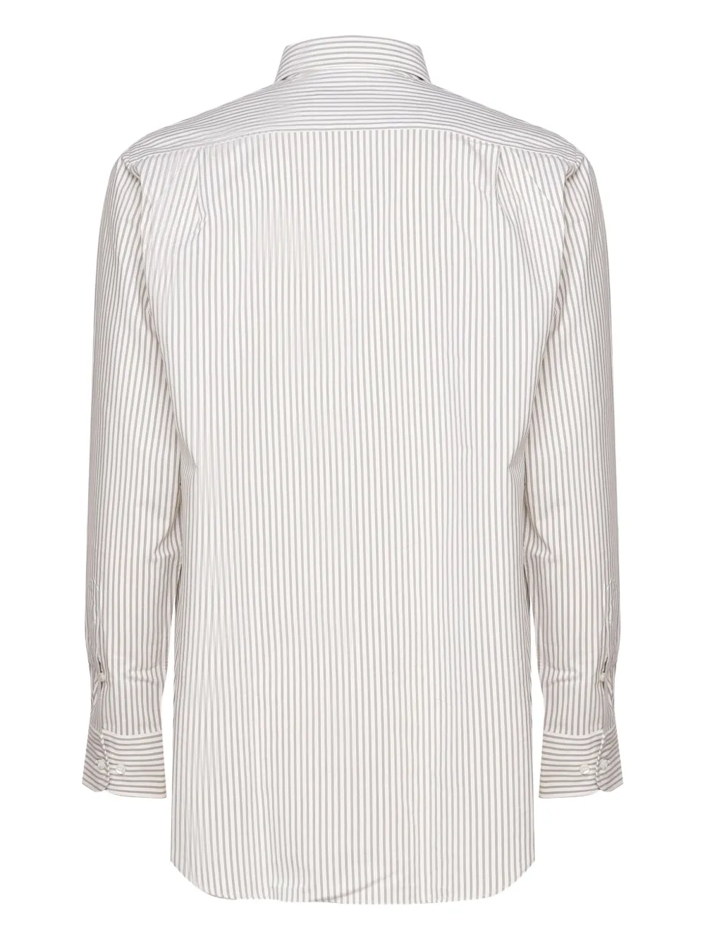 Loro Piana Gestreept overhemd Wit