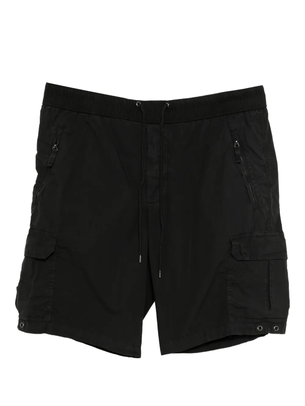 James Perse poplin cargo shorts | Black | Image 1