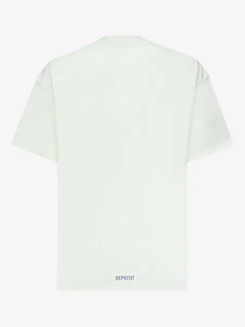 Represent crew-neck logo T-shirt