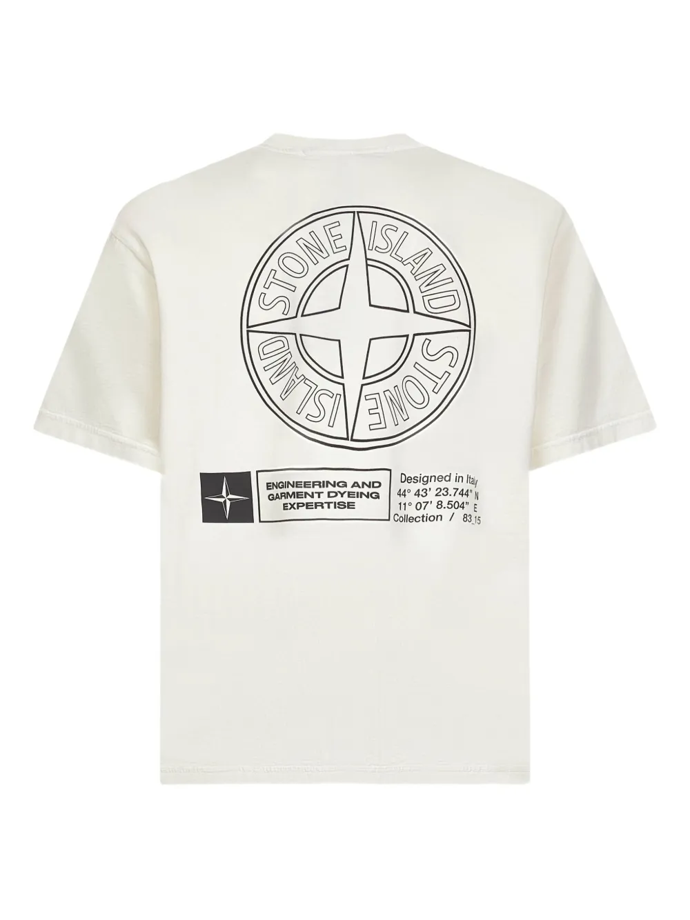 Stone Island logo-print crew neck T-shirt | T-Shirts | Image 2