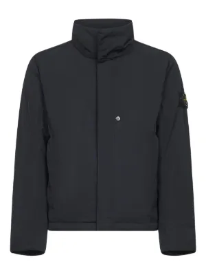 Stone Island フーデッド ジャケット | ブラック | FARFETCH JP