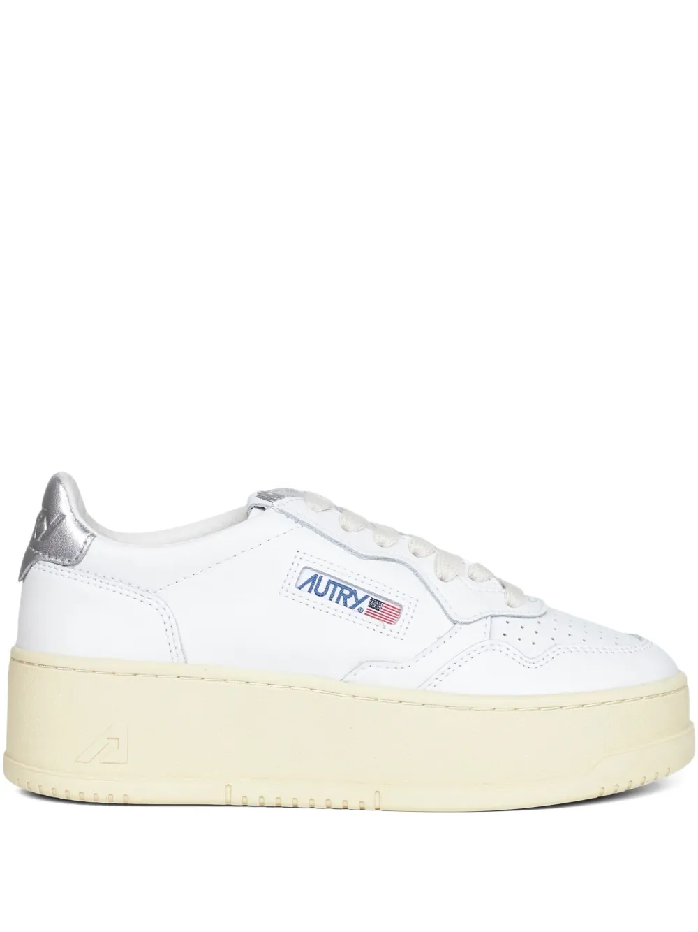 Autry Medalist platform sneakers White