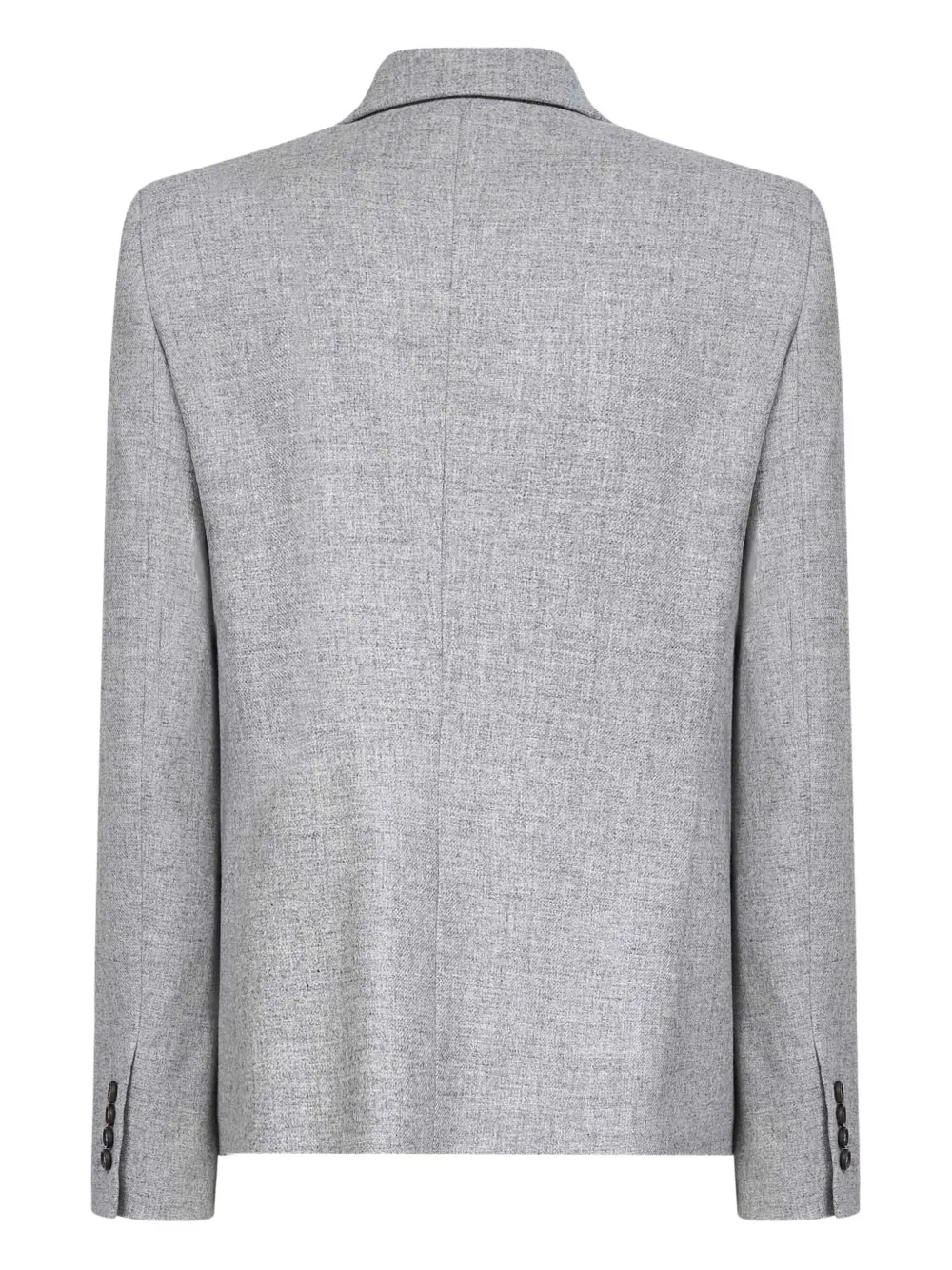 Brunello Cucinelli Broche blazer met puntige revers Grijs