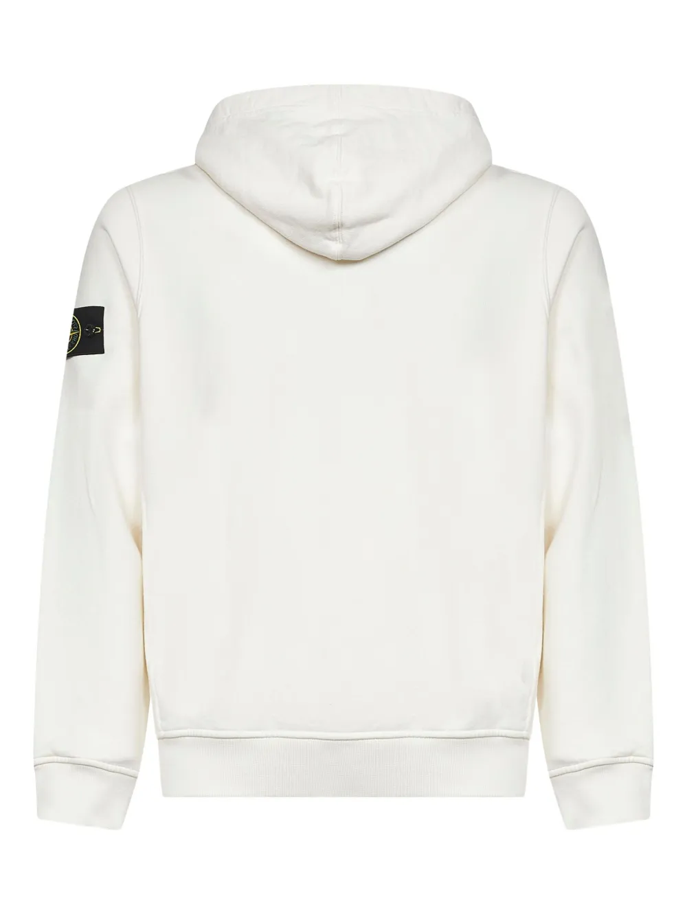 Stone Island 6100029 geborstelde katoenen hoodie Beige
