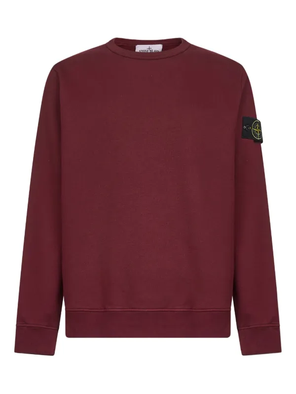 Stone Island クルーネック スウェットシャツ | レッド | FARFETCH JP