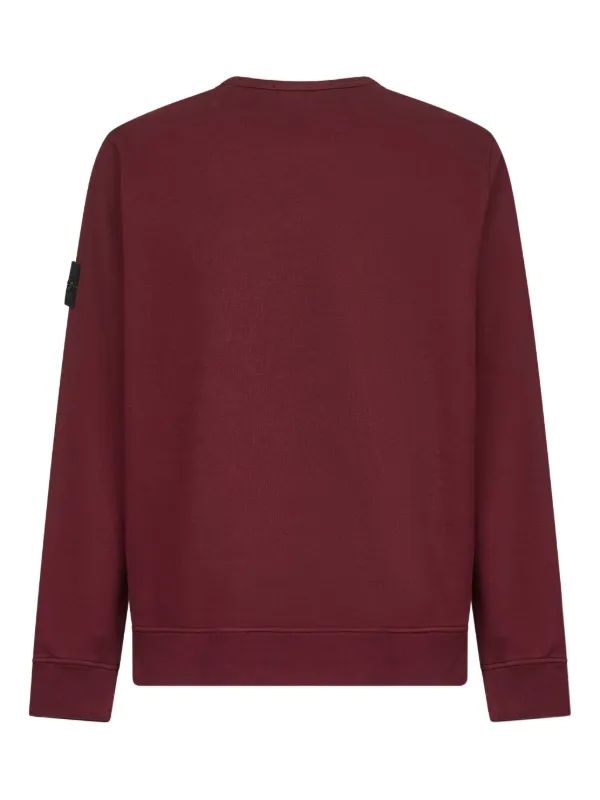 Stone Island クルーネック スウェットシャツ | レッド | FARFETCH JP