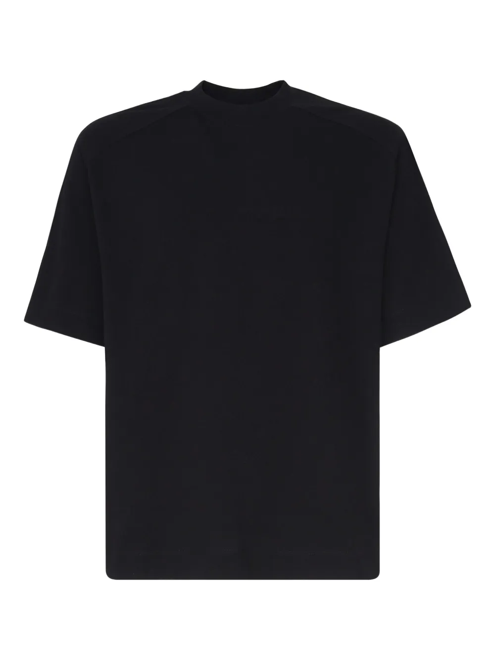 Emporio Armani crew-collar cotton T-shirt | Black | Image 1