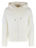 Canada Goose full-zip pocketed hoodie - White