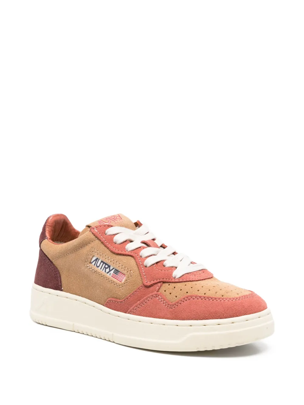Autry Medalist Low suède sneakers - Bruin