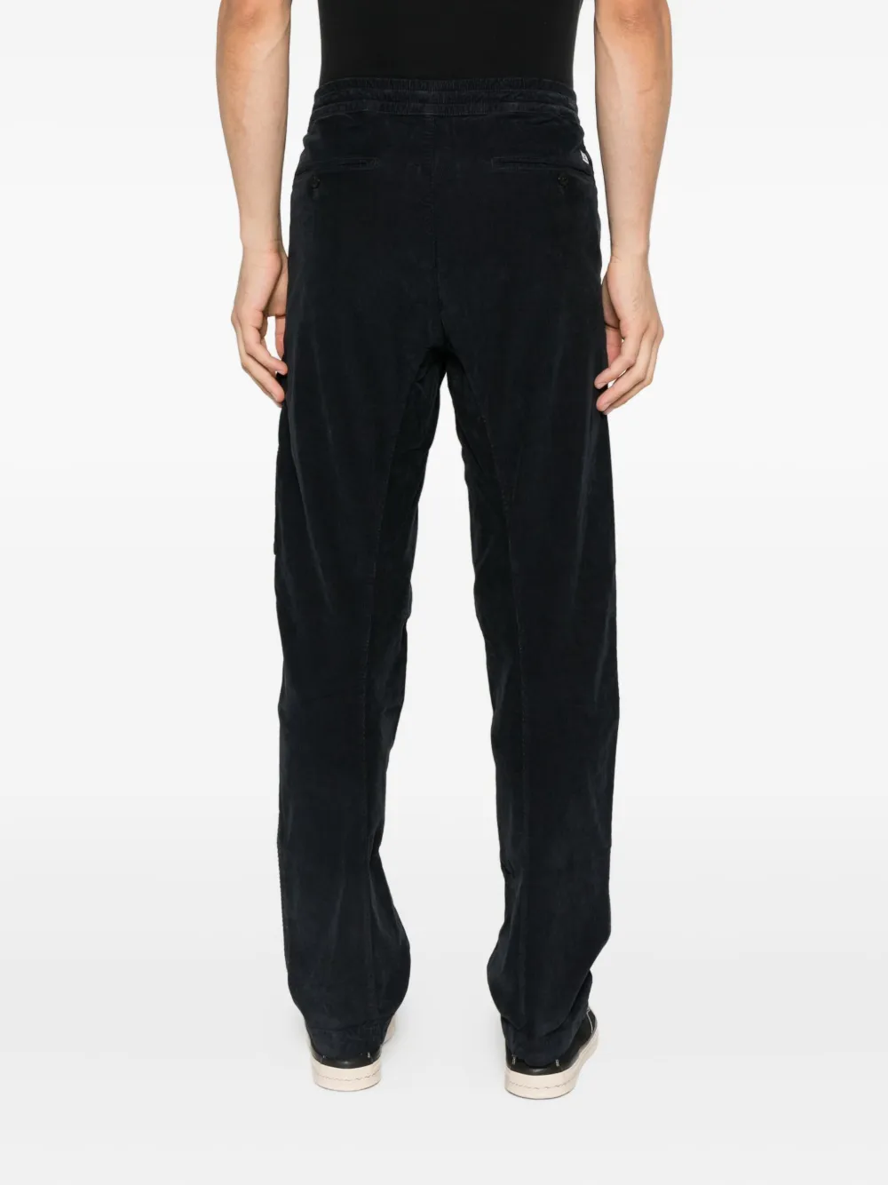 C.P. Company pocket-detail elasticated trousers Zwart