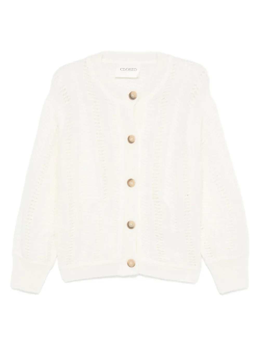 Closed Cropped vest Beige