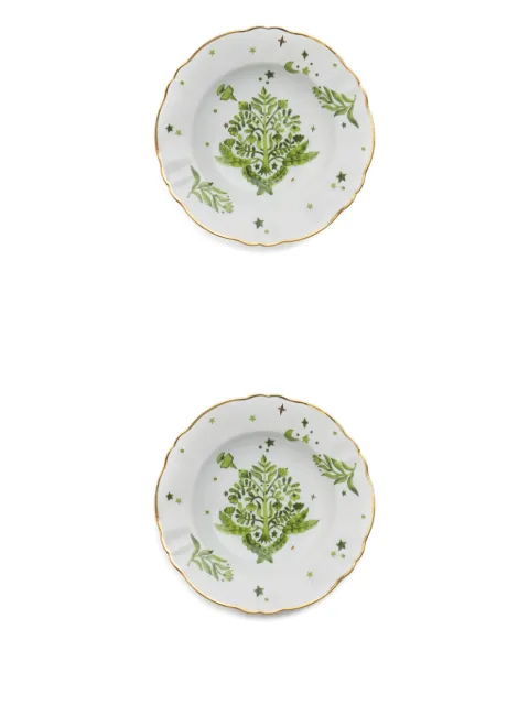 Bitossi Home eden-print deep plate