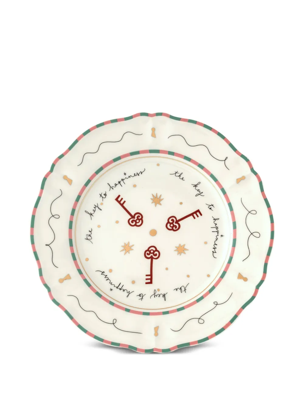 Bitossi Home key-print plates (set of two) | Tableware | Image 2